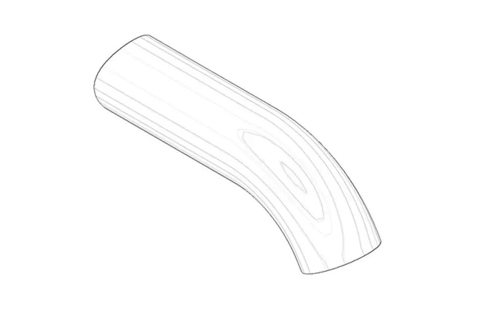 DORNBRACHT Auslauf ERSATZTEILE 09110605810 95 x 38 x 23 mm Platin gebürstet, 09110605810-06 Galeriebild 1